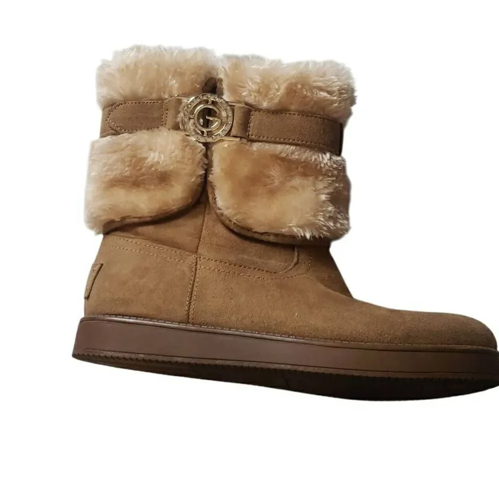 GBG Los Angeles Aussie faux fur-lined 7 1/2‎